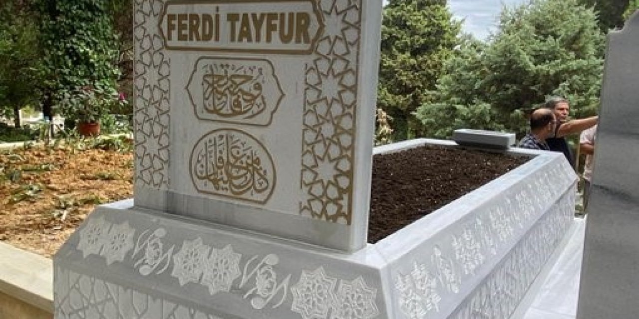 MHP Lideri Bahçeli, Ferdi Tayfur’un kabrini yaptırdı
