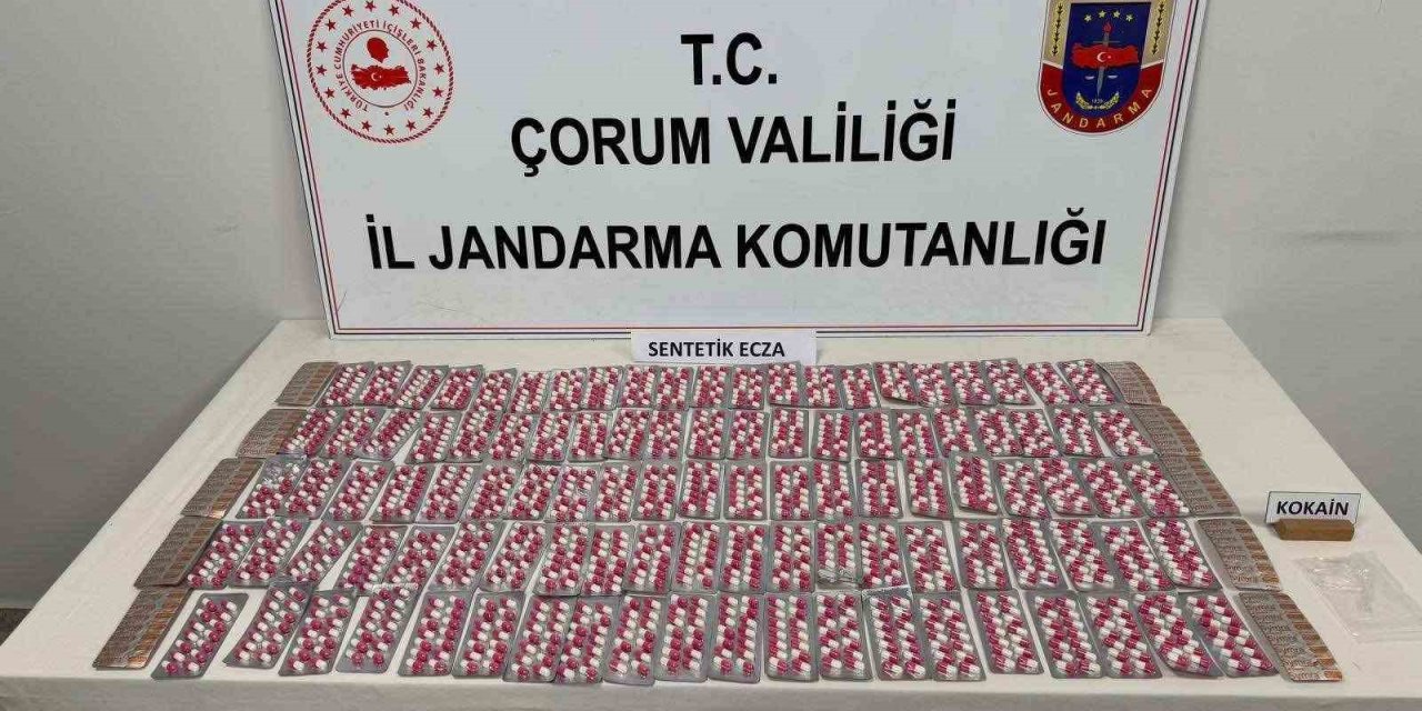 Çorum’da uyuşturucu operasyonu: 1 tutuklama