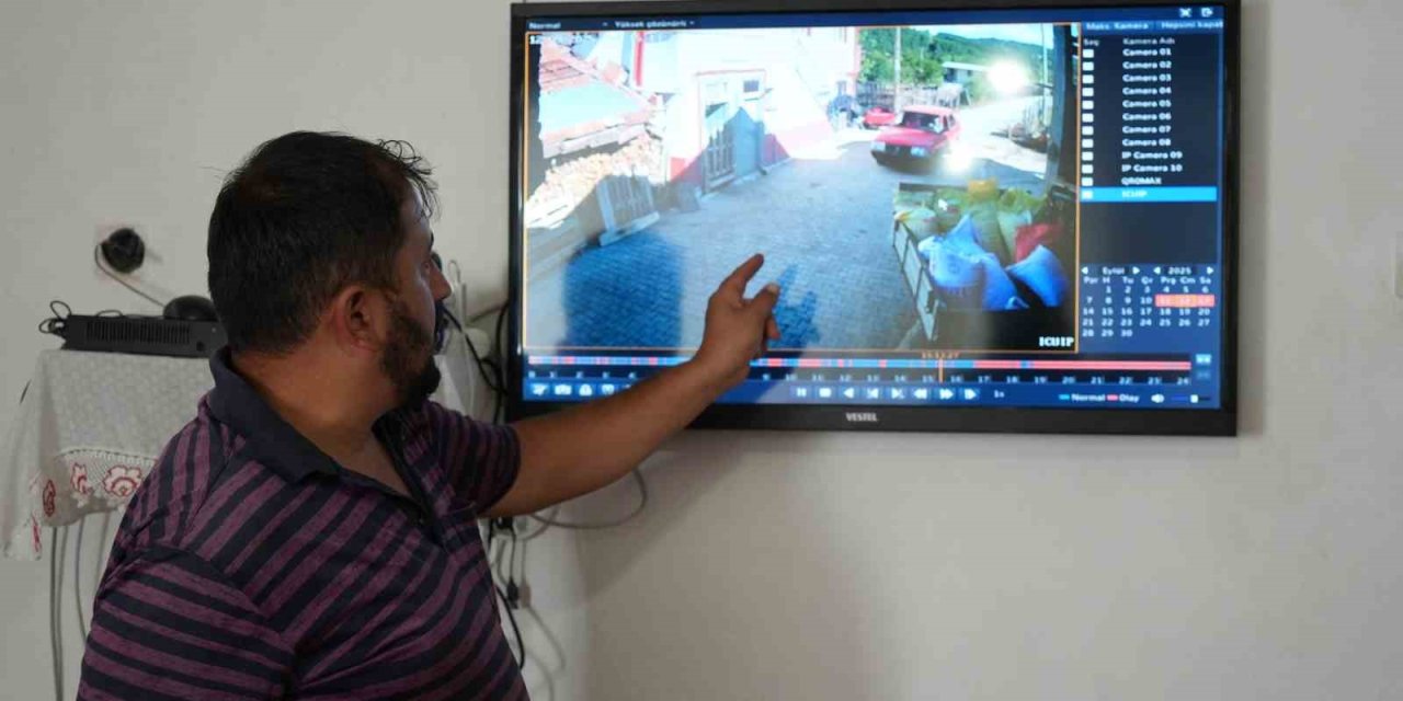 Husumetli olduğu ailenin evinin önünde tüfekle defalarca havaya ateş açtı