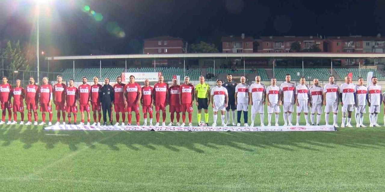 Ankara’da "19 Eylül Gaziler Günü Futbol Müsabakası" oynandı