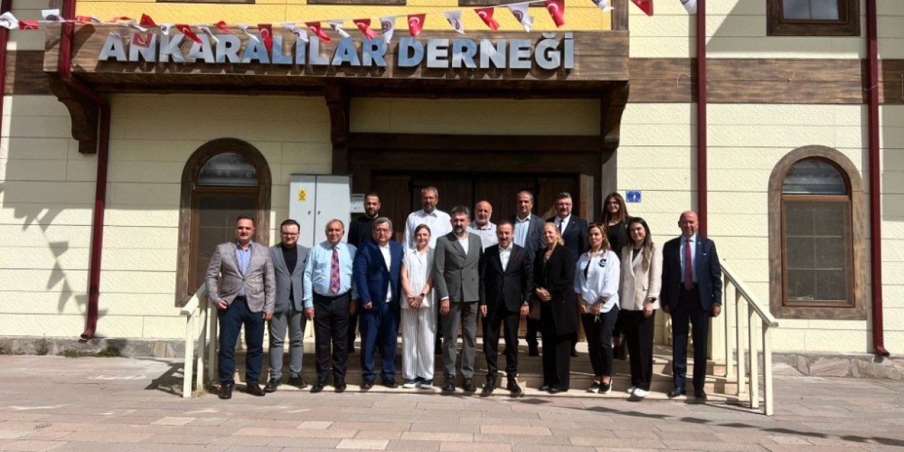 Ankara Kent Konseyi Başkanı Yılmaz’dan AHİD’e hayırlı olsun ziyareti