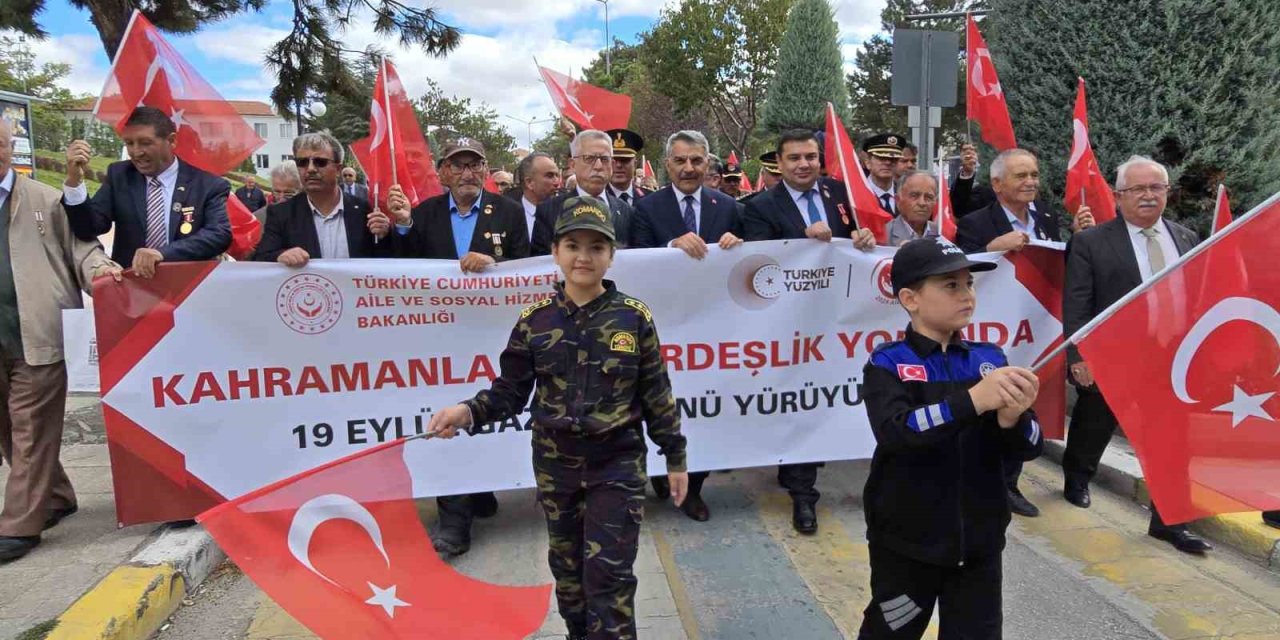 Yozgatlı Gaziler, törende bir araya geldi