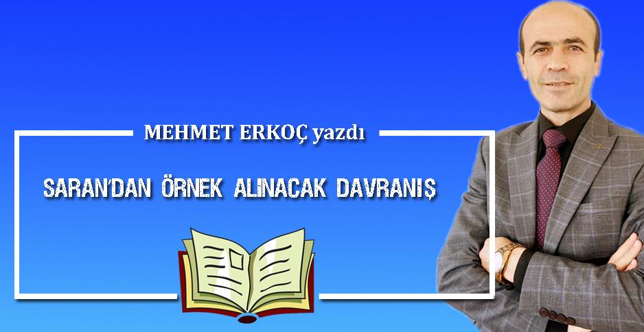 Saran’dan örnek alınacak davranış
