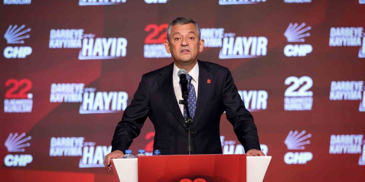 CHP Genel Başkanı Özel: "47 yıl sonra birinci parti olduk"