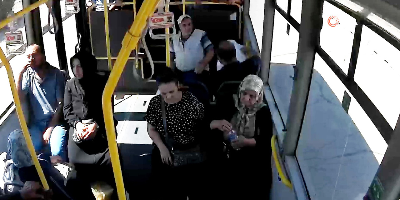 Otobüs şoförü fenalaşan kadın için zamanla yarıştı