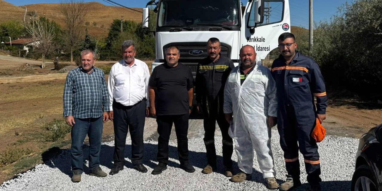 Keskin’de köy yollarının sorunları çözülüyor