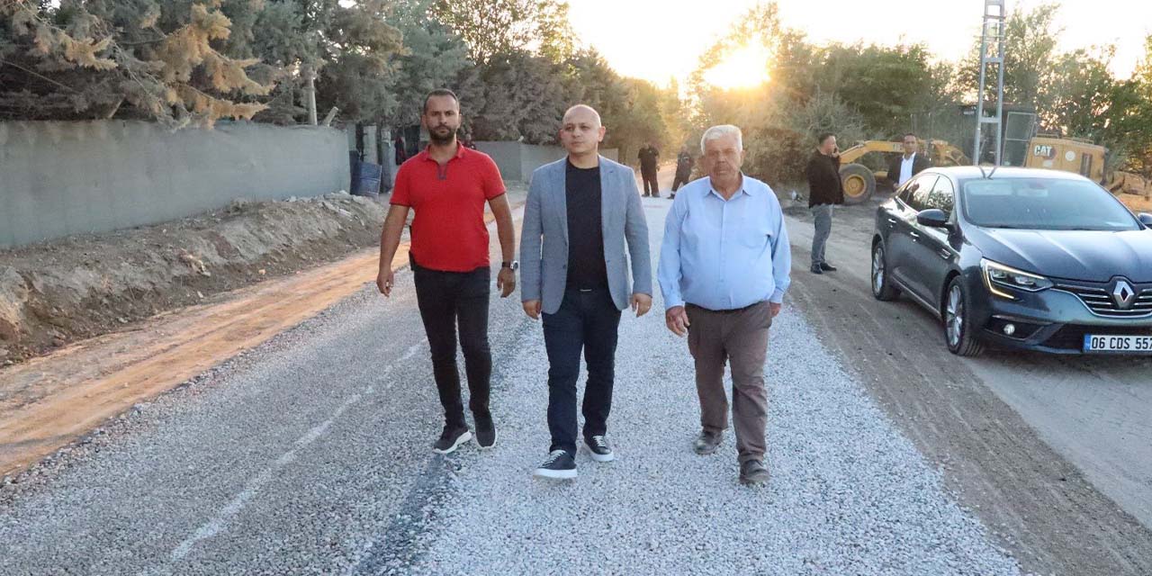 Fatih Mahallesi’nde yol çalışmaları tamamlandı