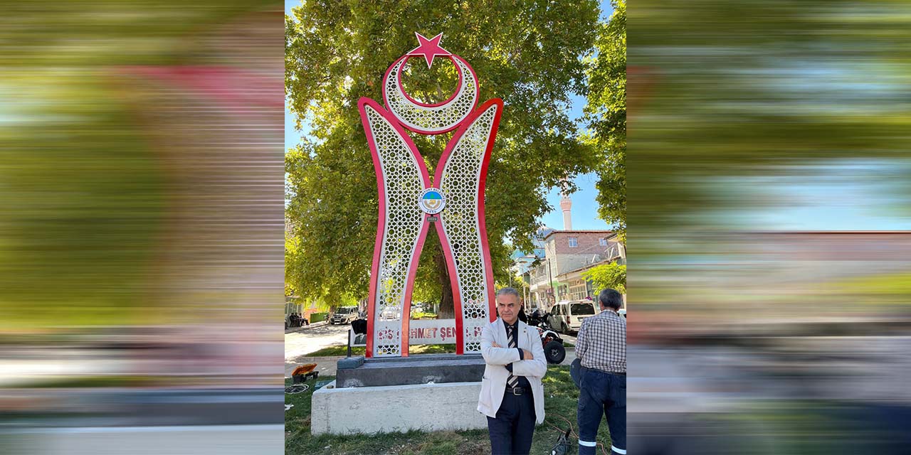 Sulakyurt’ta Bayrak Anıtı projesi hayata geçirildi