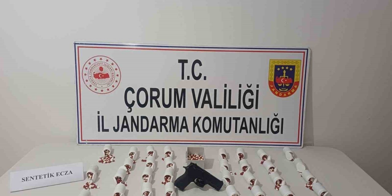 Çorum’da uyuşturucu operasyonu: 3 tutuklama