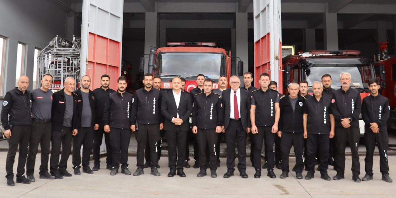 Başkan Önal’dan İtfaiye Haftası ziyareti