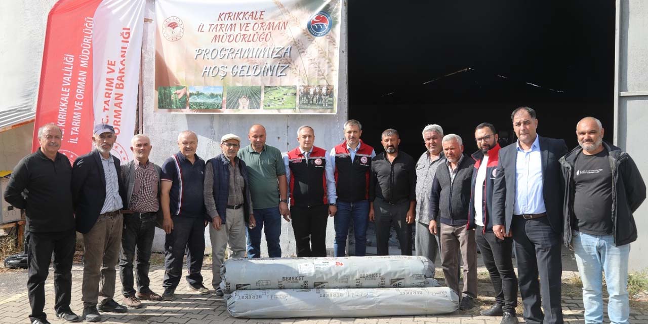 Kırıkkale’de örtü altı yetiştiriciliğe destek devam ediyor