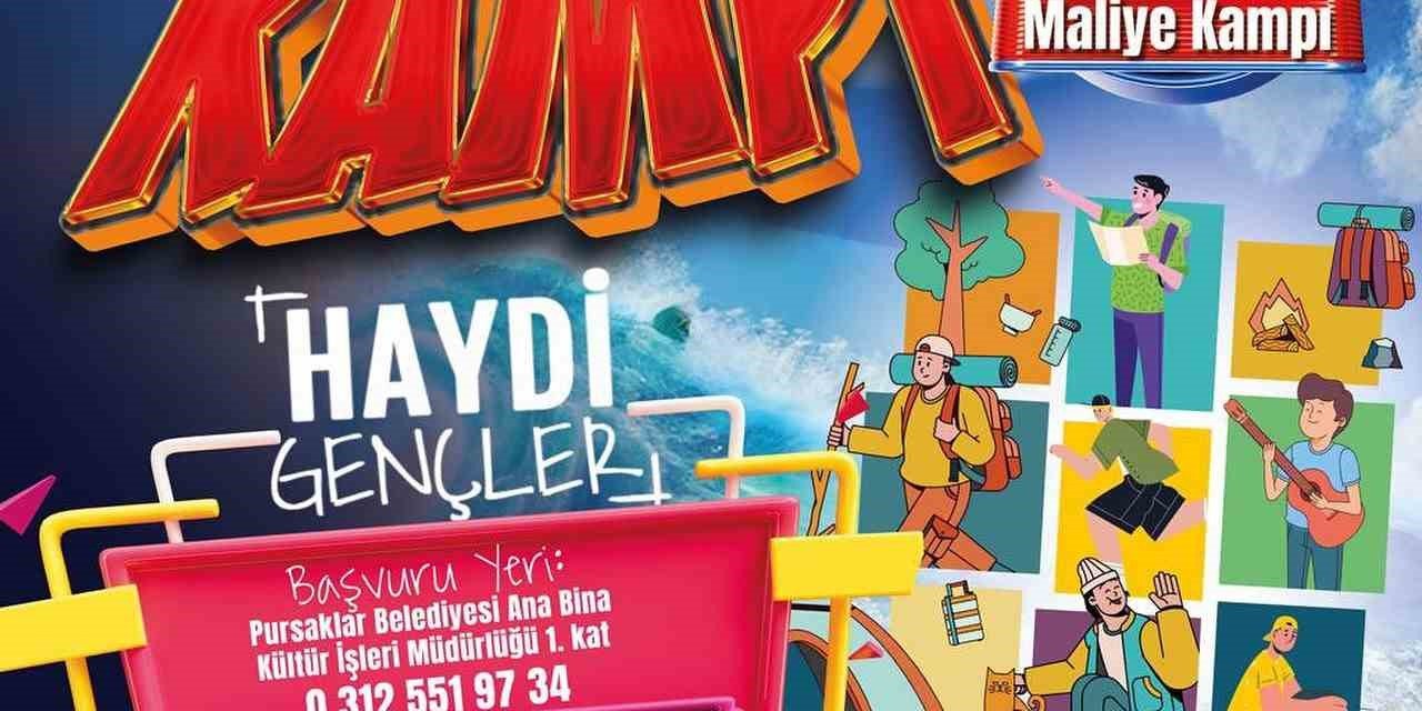 Pursaklar Belediyesi’nden gençlere gençlik kampı fırsatı