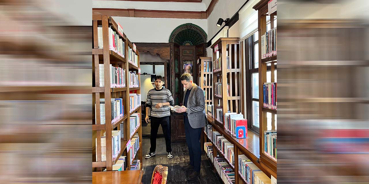 Keskin’de kütüphane dikkat çekiyor