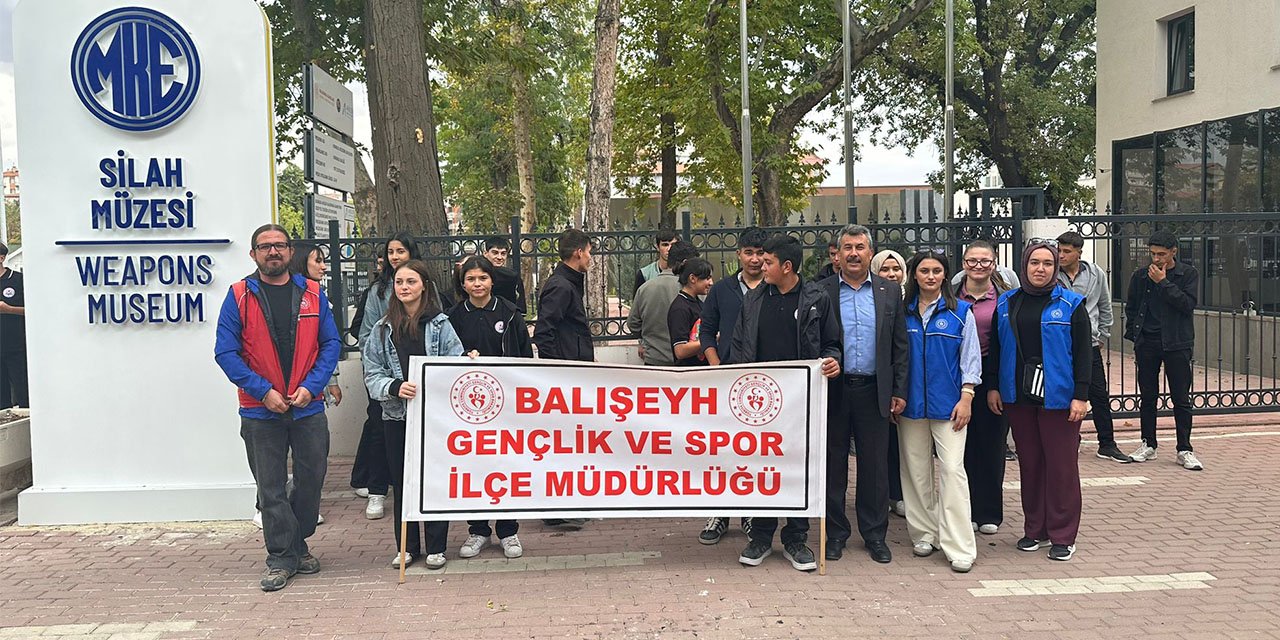 Balışeyh Gençlik Merkezinden tarihi gezi
