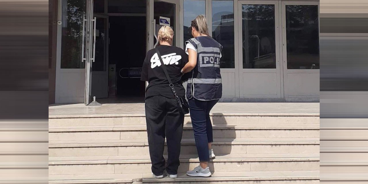 Kırıkkale’de kadın hırsız yakalandı!