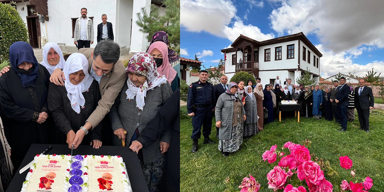 Keskin’de Dünya Yaşlılar Günü unutulmadı