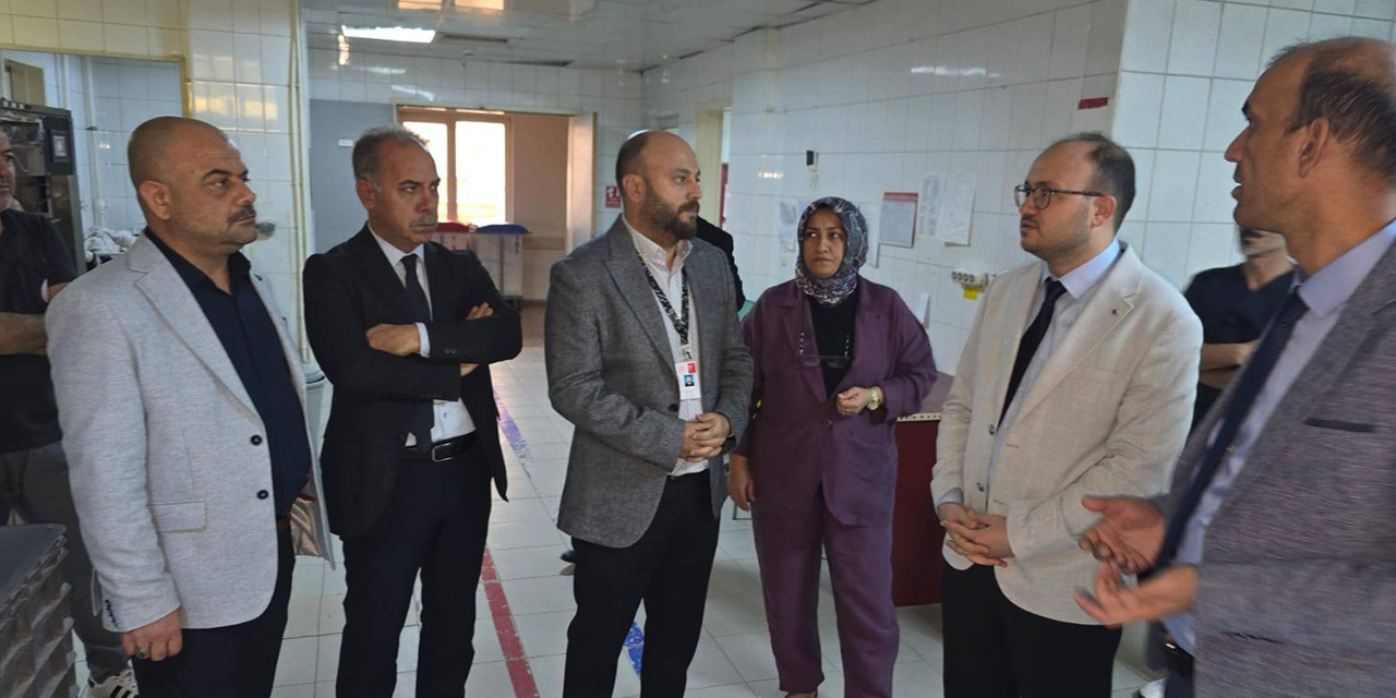 Hastanede çamaşırhane birimine denetim!