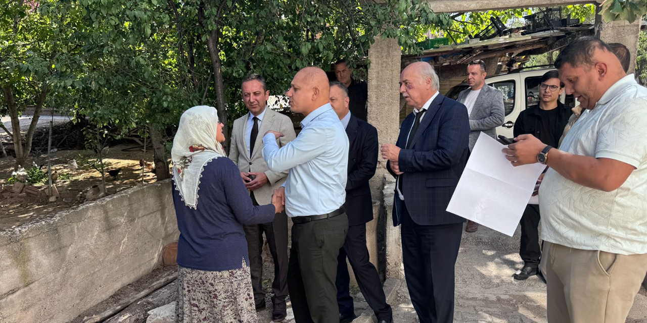 Önal, Çalılıöz Mahallesi’nde vatandaşlarla bir araya geldi