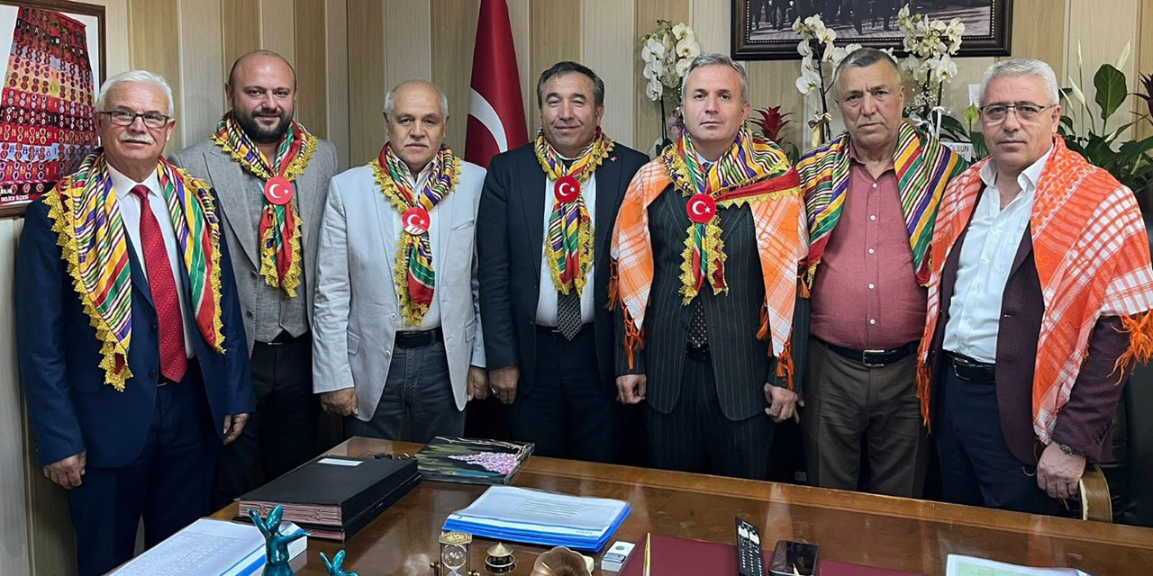 Yörük Türkmenlerinden Ergeç’e hayırlı olsun ziyareti