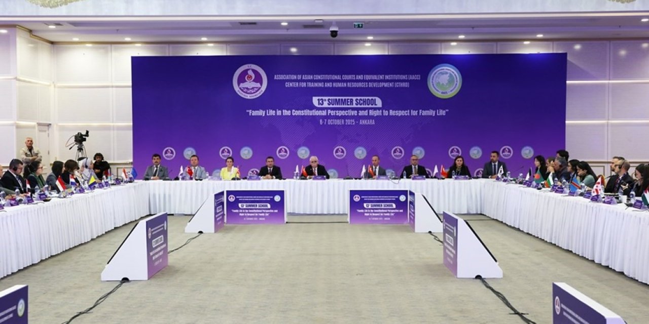 Anayasa Mahkemesi Başkanı Özkaya: "Aile, geçmişten bugüne insanlığın en önemli değerlerindendir"