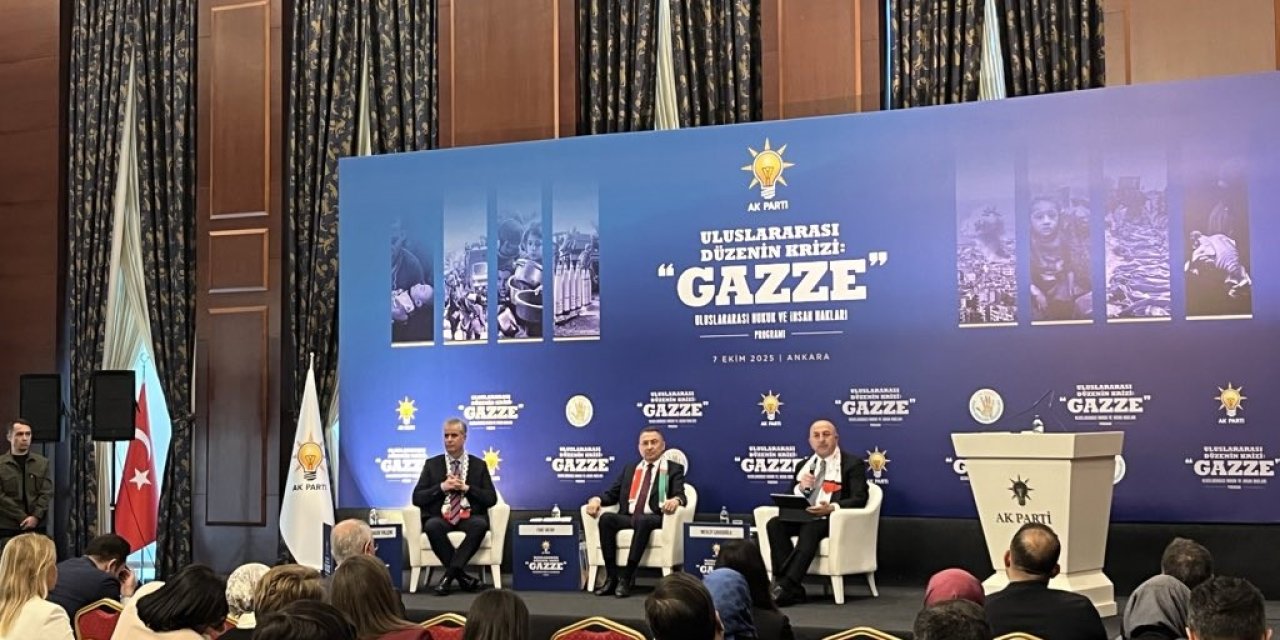 AK Parti Genel Başkan Vekili Ala: "Gazze’nin sesi Recep Tayyip Erdoğan’dır"