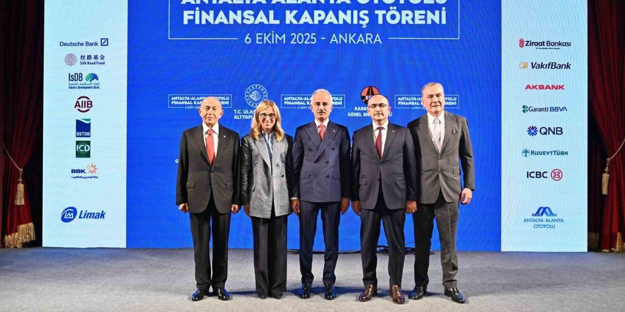 Antalya-Alanya Otoyolu’na uluslararası kaynaklardan sürdürülebilirlik bağlantılı finansman