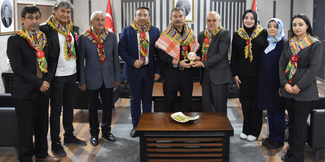 Yörük Türkmen Derneği’nden Işık’a hayırlı olsun ziyareti