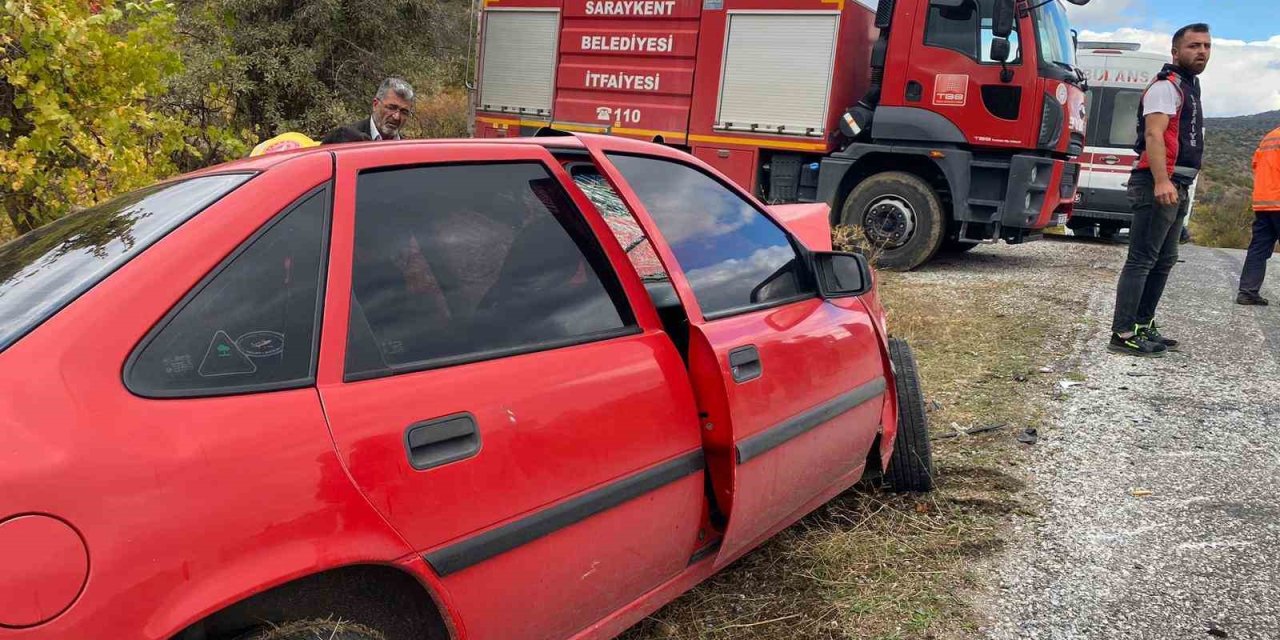 Yozgat’ta trafik kazası: 1 ölü, 2 yaralı