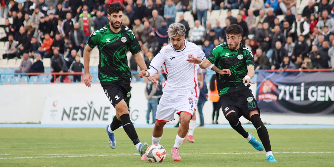 Kırıkkale, kendi evinde Kırşehir'e puan kaptırdı