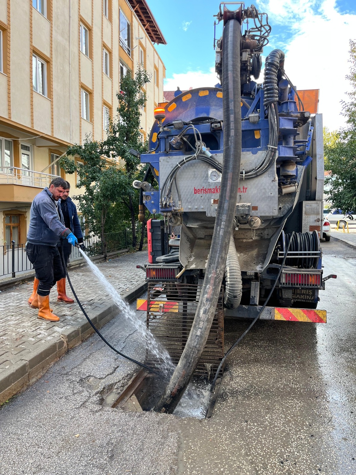 Kırıkkale'de altyapı temizliği aralıksız sürüyor