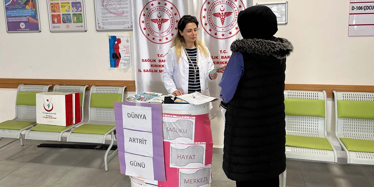 Vatandaşlara Artrit hakkında bilgi verildi