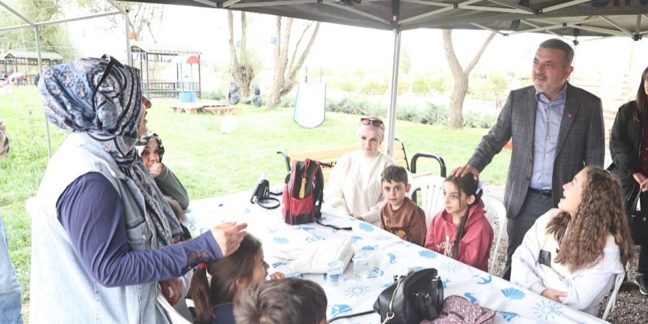 Başkan Murat Ercan, çölyaklı vatandaşlarla piknikte buluştu