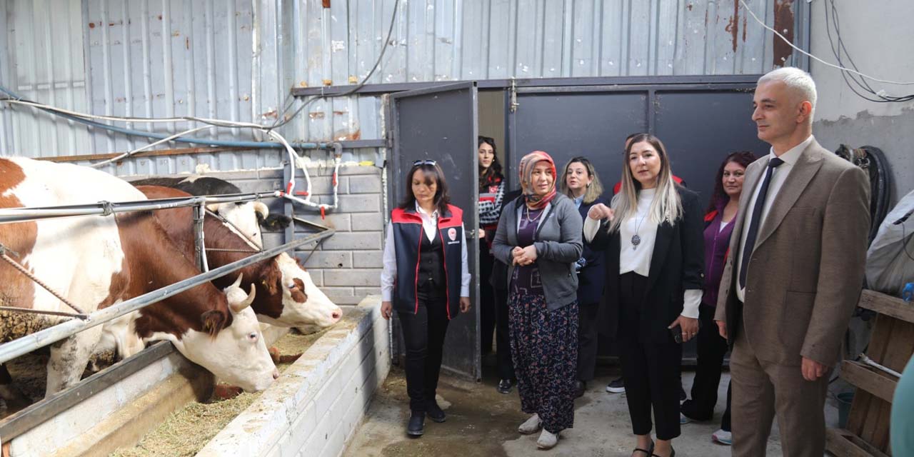 Kırıkkale’de kadın çiftçiler unutulmadı