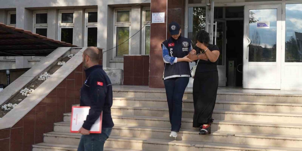 Kırıkkale'de suç makinesi kadın yakalandı!