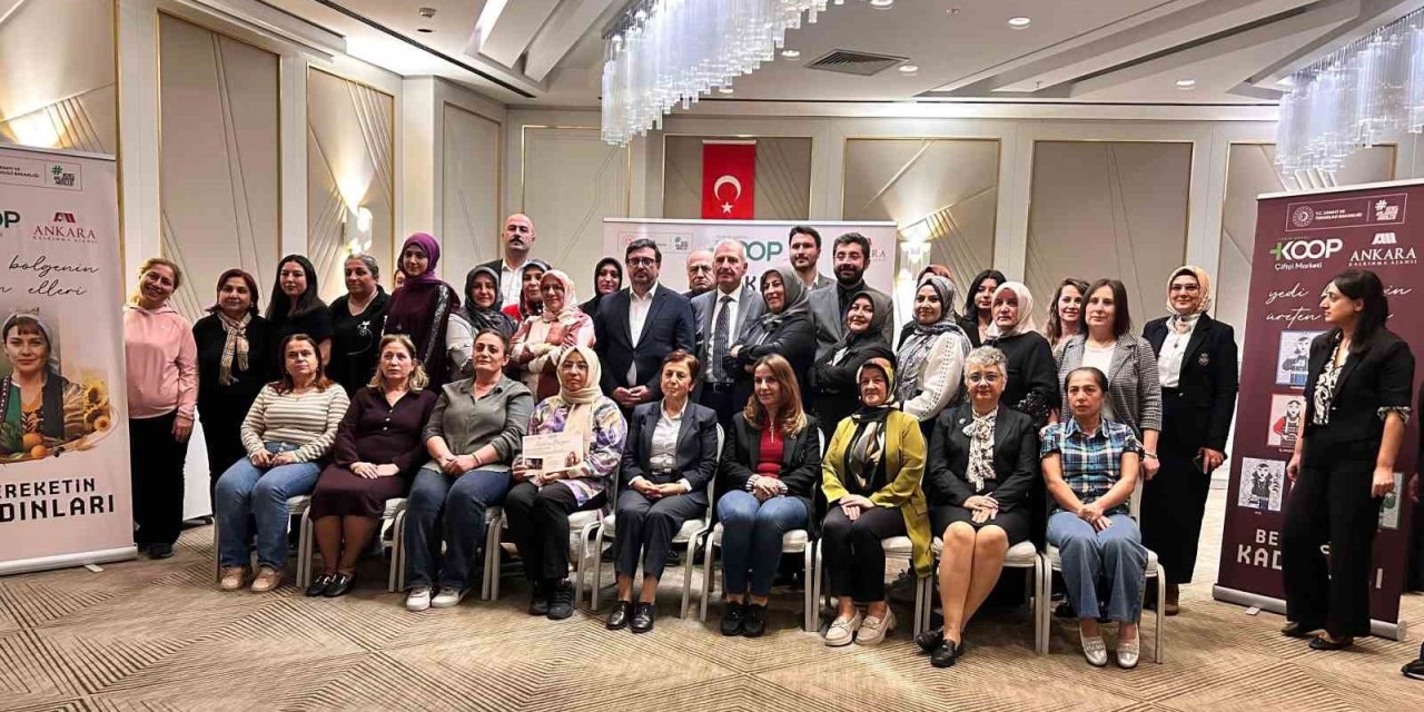 Ankara Kalkınma Ajansı ve KOOP Market arasında ‘Bereketin Kadınları’ işbirliği protokolü imzalandı