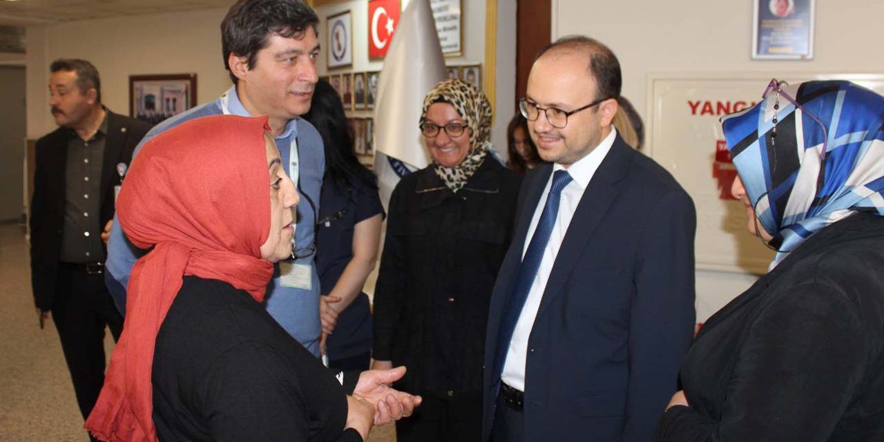 Yüksek İhtisas Hastanesi’ne denetim!