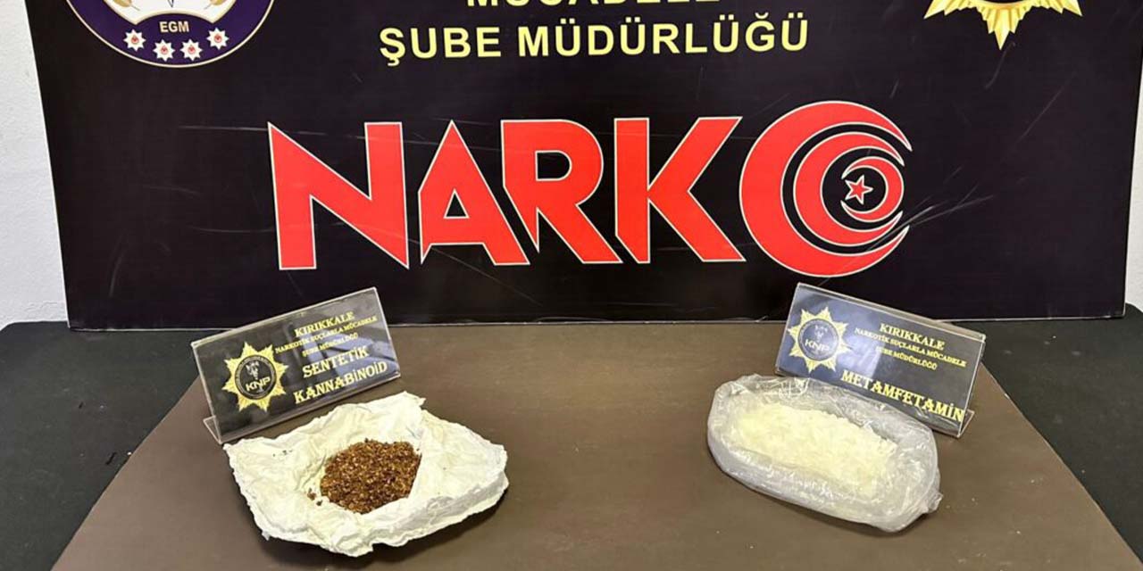 Sentetik uyuşturucu ele geçirildi!