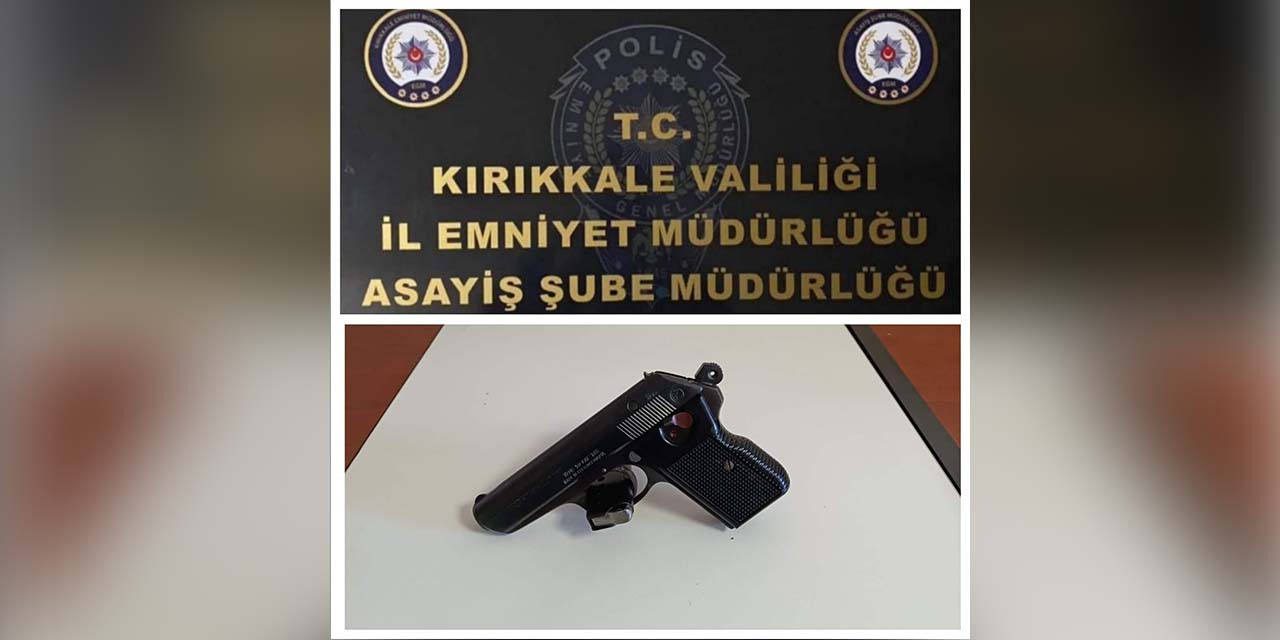 Tüfek, tabanca ve fişek ele geçirildi