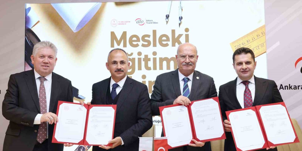 ATO Başkanı Baran: "Mesleki eğitim, bizzat iş dünyası ile aynı masada buluşuyor"