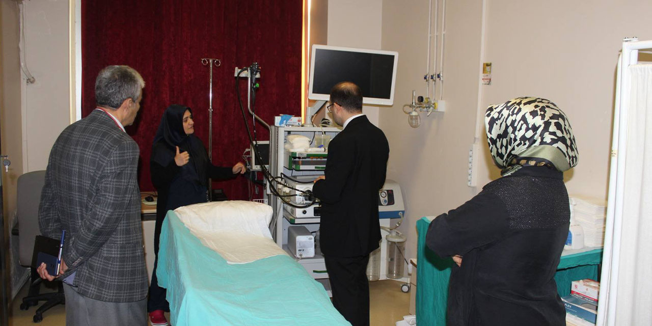 Hastanede birimlere yakın takip!