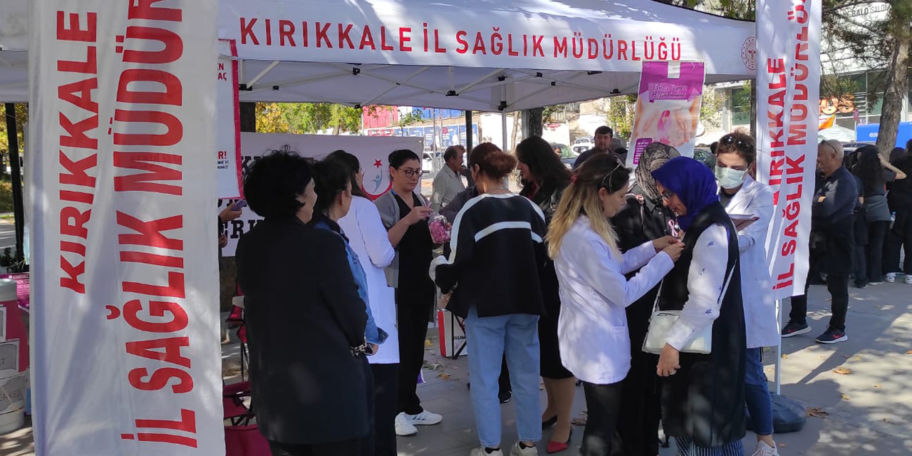 Meme kanserine karşı farkındalık oluşturuldu