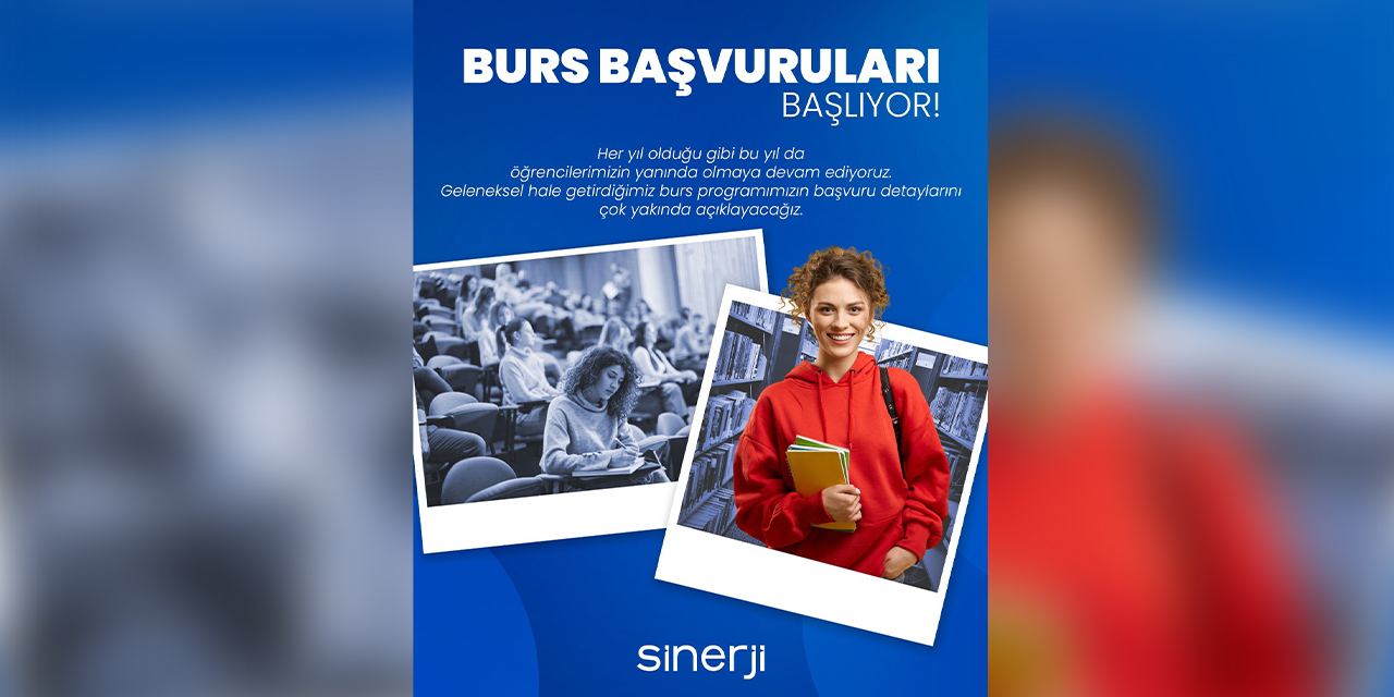 Sinerji’den öğrencilere eğitim desteği