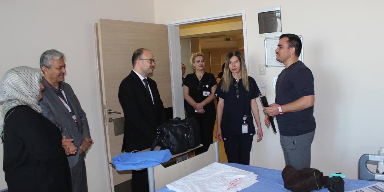 Başhekim Varol, hastaların sorun ve taleplerini dinledi