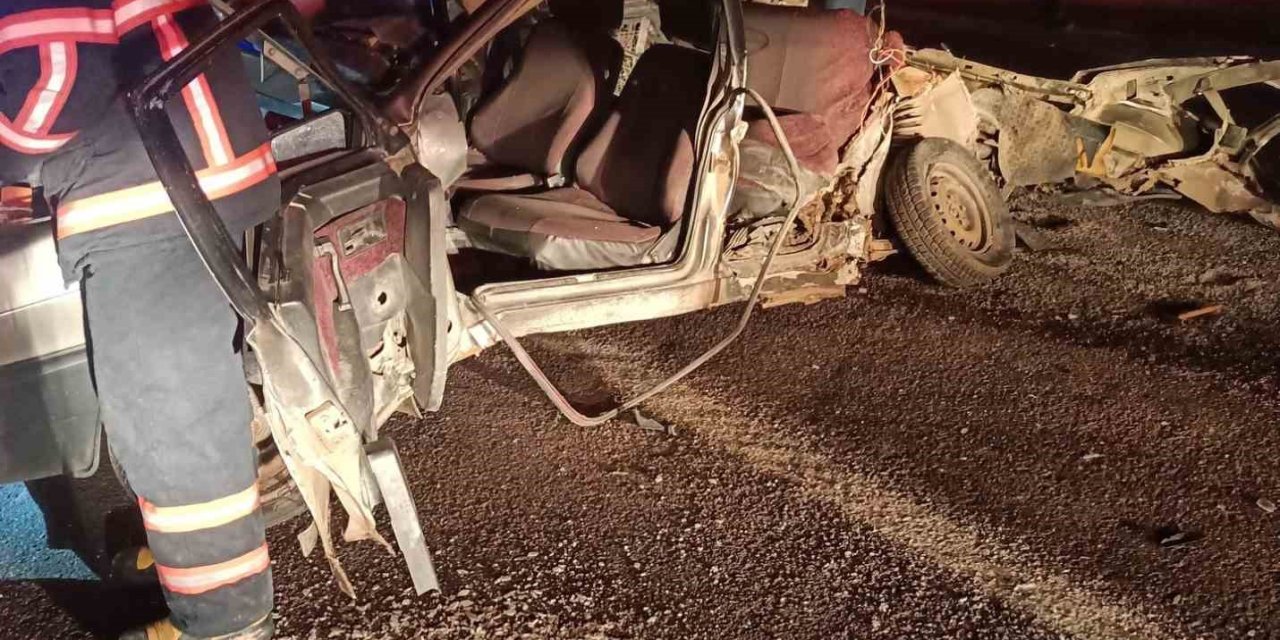 Çankırı’da iki otomobil çarpıştı: 1 ölü 3 yaralı