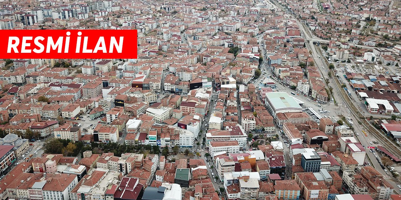 Kırıkkale Çevre ve Şehircilik Resmi İlan