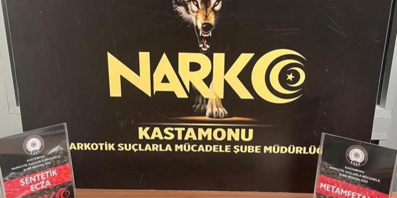 Kastamonu’da uyuşturucuyla yakalanan 2 şüpheli tutuklandı