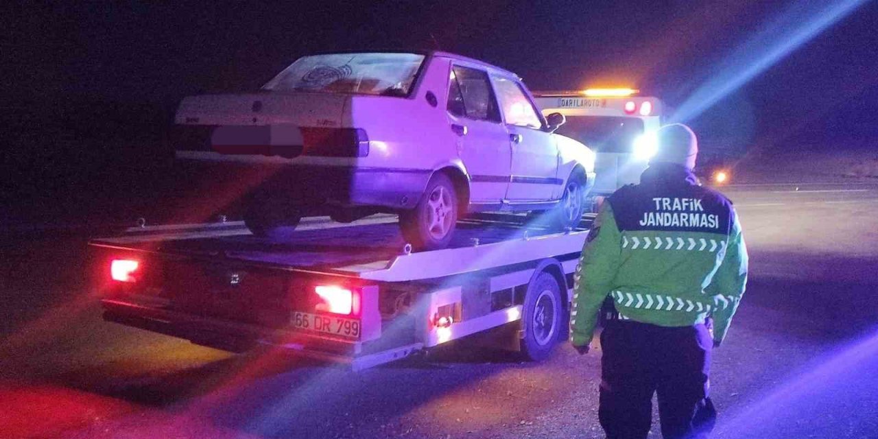 Ehliyetsiz alkollü sürücüye 45 bin lira ceza kesildi