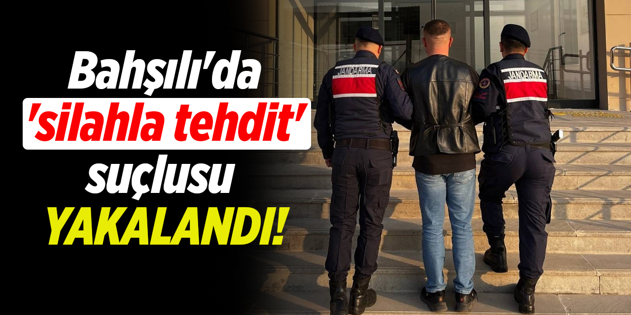 Silahla tehdit suçundan aranan zanlı yakalandı