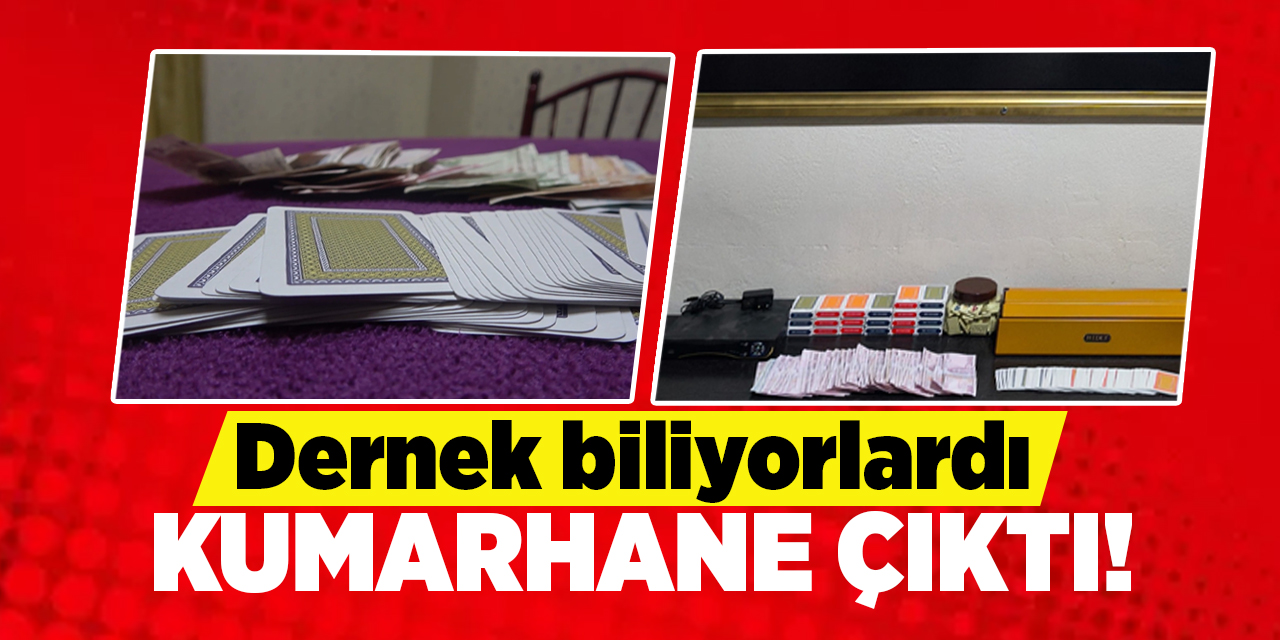 Kırıkkale’de dernek görünümlü kumarhane deşifre edildi!