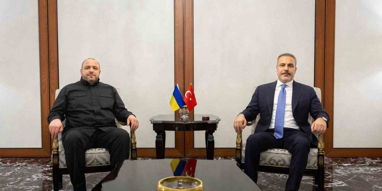 Bakan Fidan, Ukrayna Milli Güvenlik ve Savunma Konseyi Sekreteri ile bir araya geldi